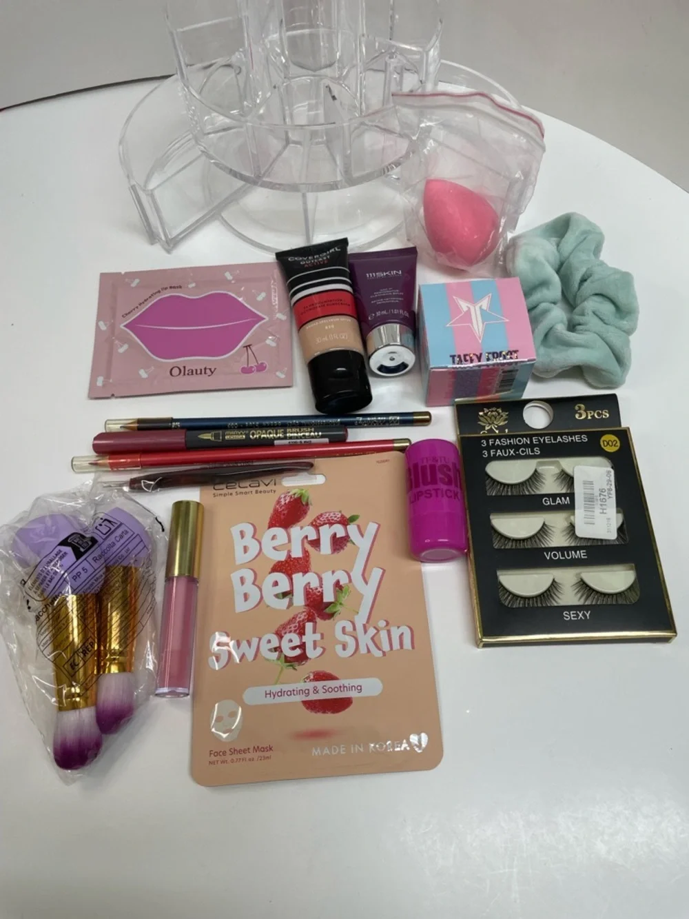 Makeup Organizer With Beauty Bundle